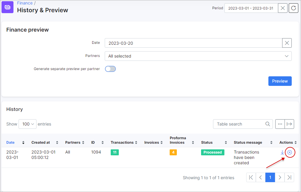 SageOne test categories