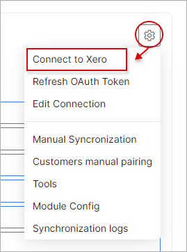 connect with Xero
