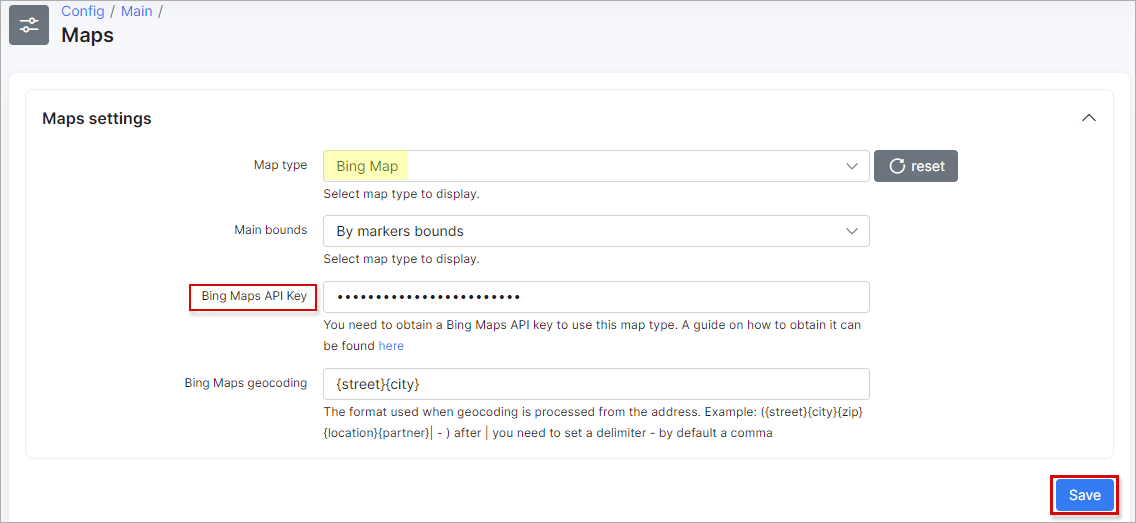 Bing Maps