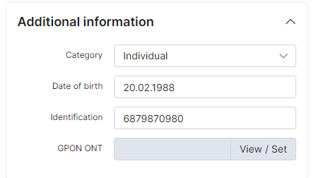 Additional information