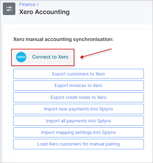 connect with Xero