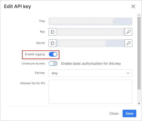 API Key