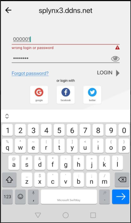 App login