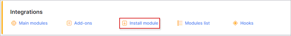 Install Module