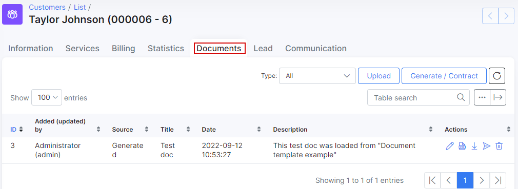 Downloaded document