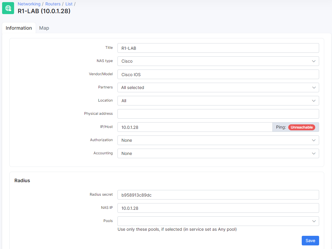Admin login to Cisco IOS and IOS XE devices