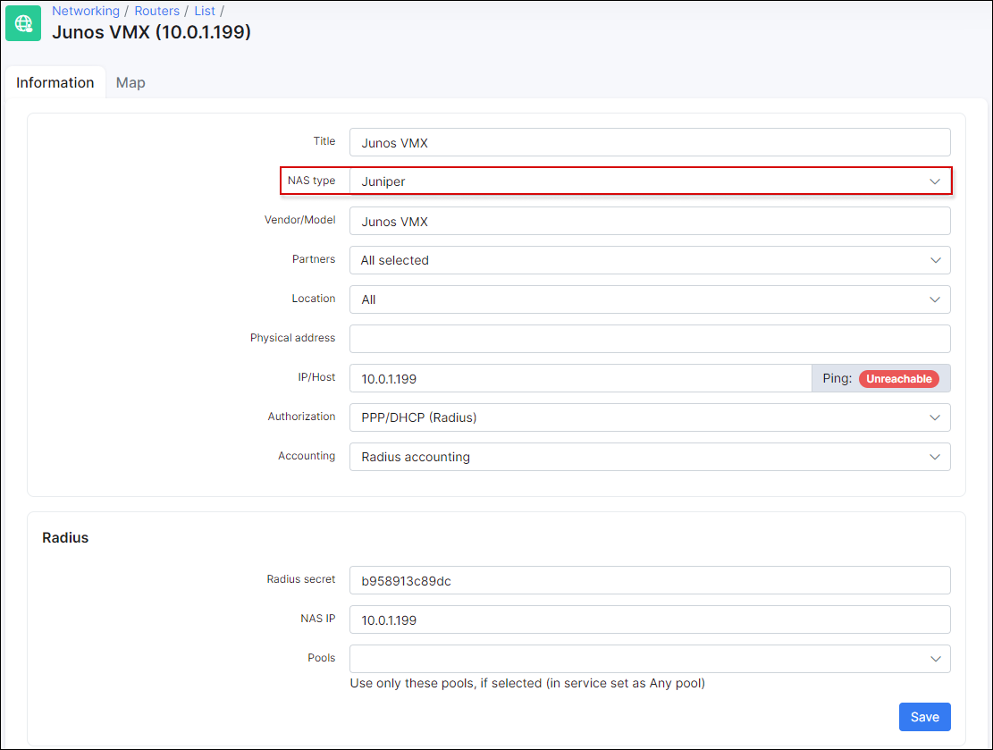 Admin login to Juniper (JUNOS)