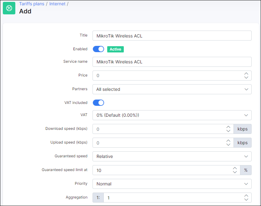 mikrotik mac address access list