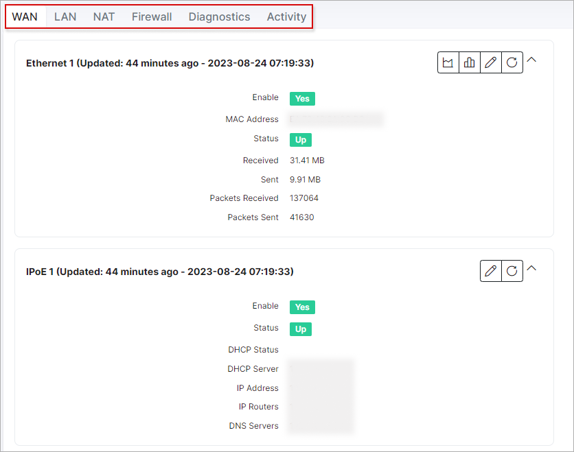 device setup